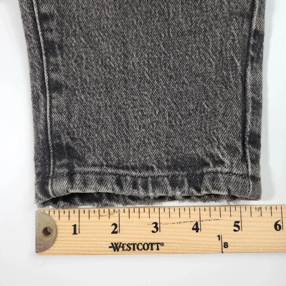 Good American Good Girlfriend High Rise Black Wash Loose in the Leg NWT Jeans 00 - Picture 10 of 15